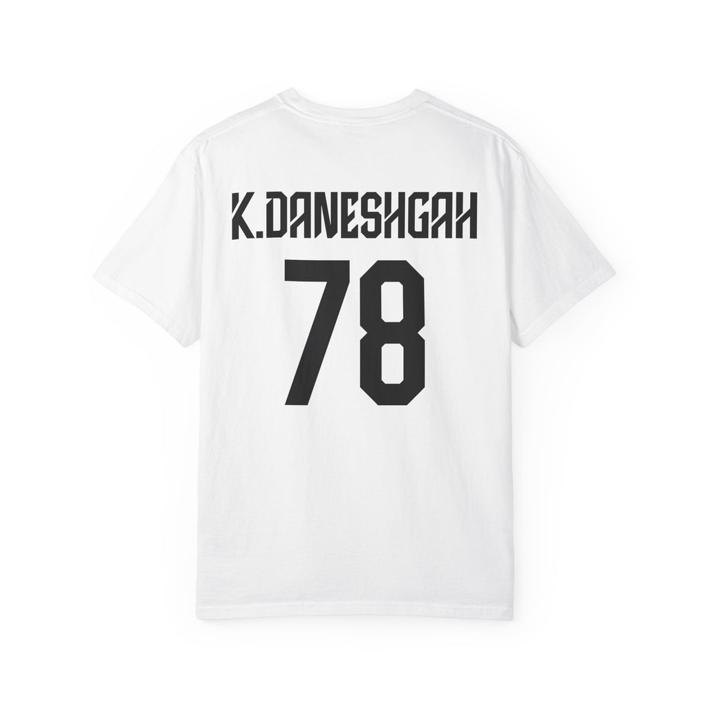 #78 MY FLAG - Iranian Blood T-shirt | Kooye Daneshgah  78 back number