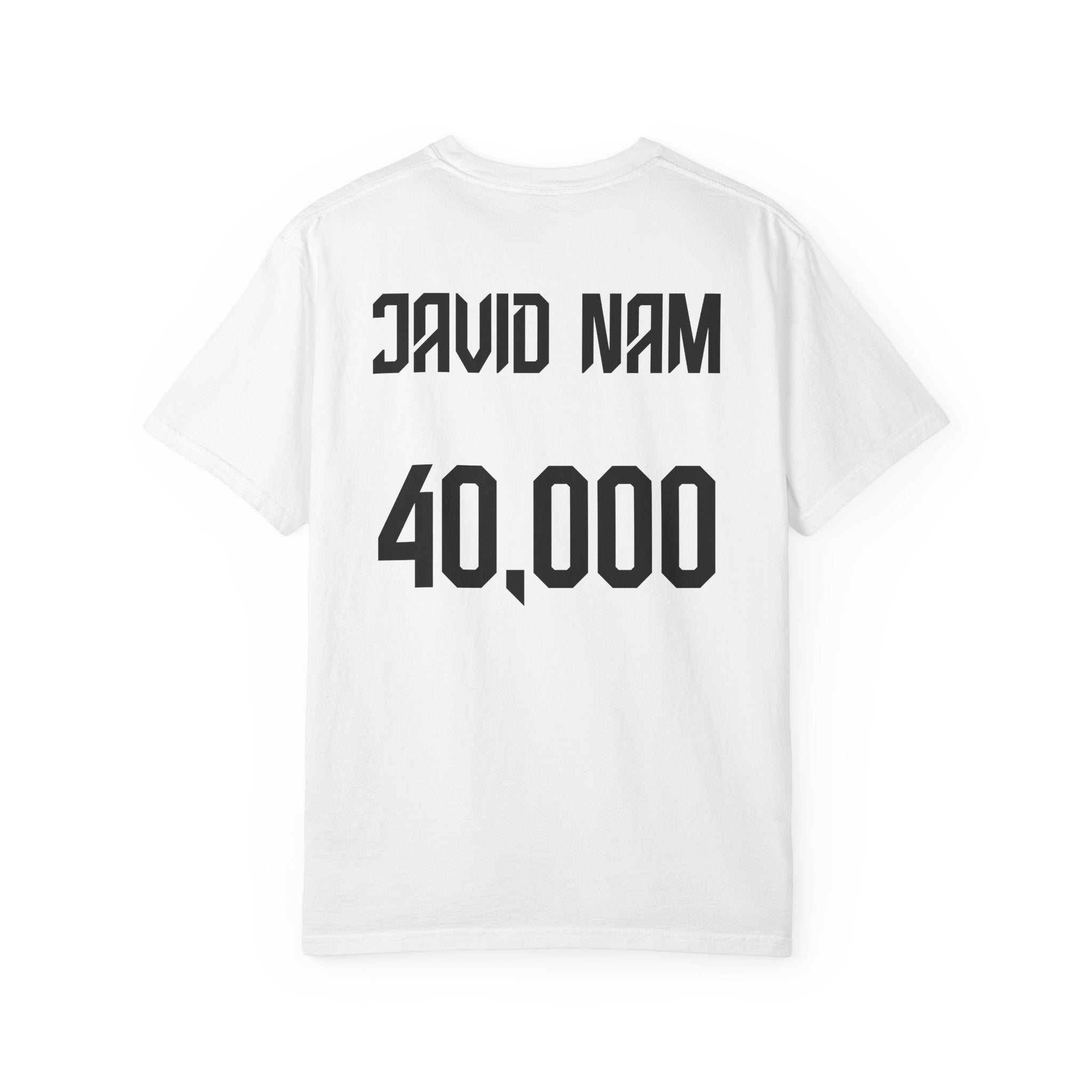 #40 MY FLAG - Iranian Blood T-shirt | JAVID NAM  40 back number