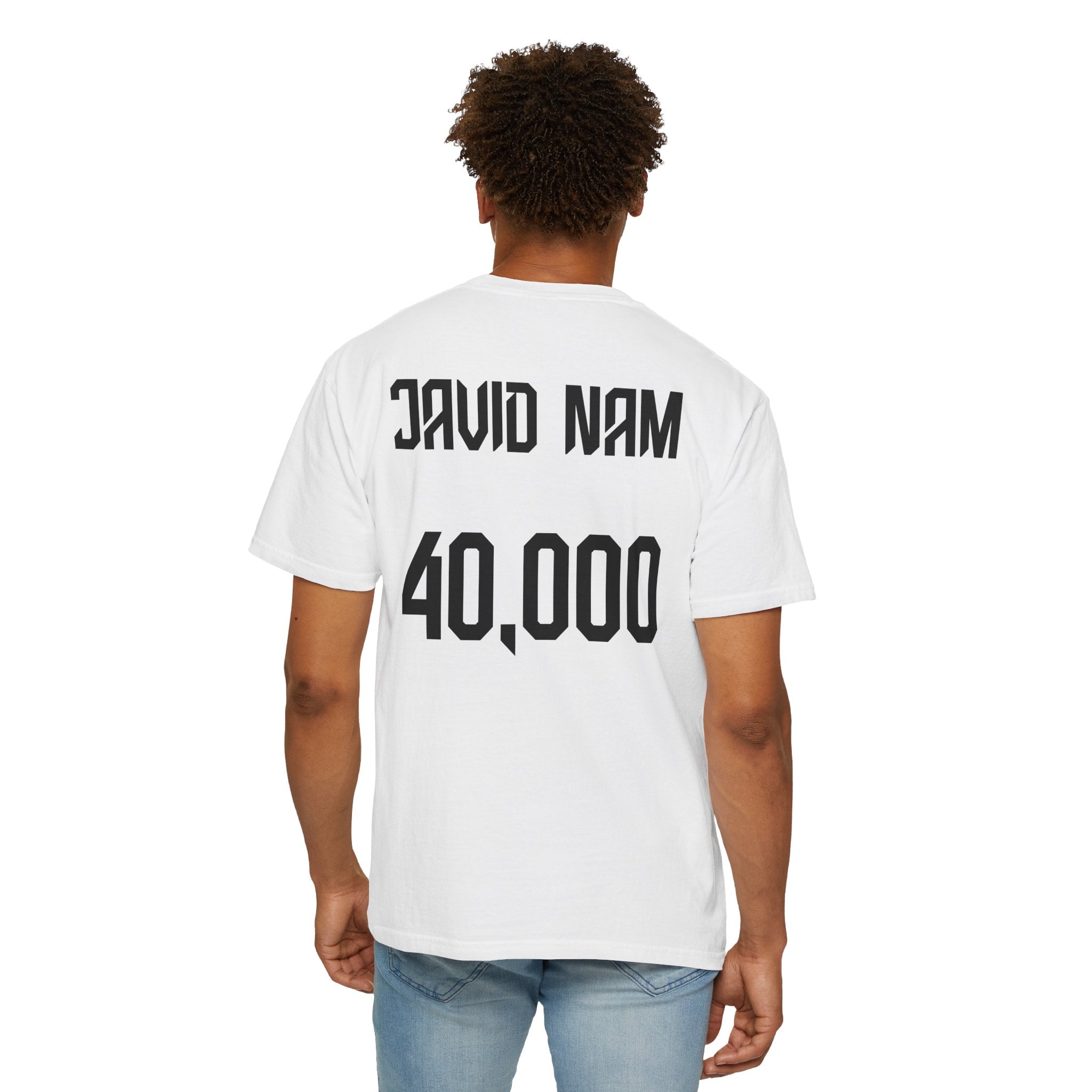 #40 MY FLAG - Iranian Blood T-shirt | JAVID NAM  40 back number