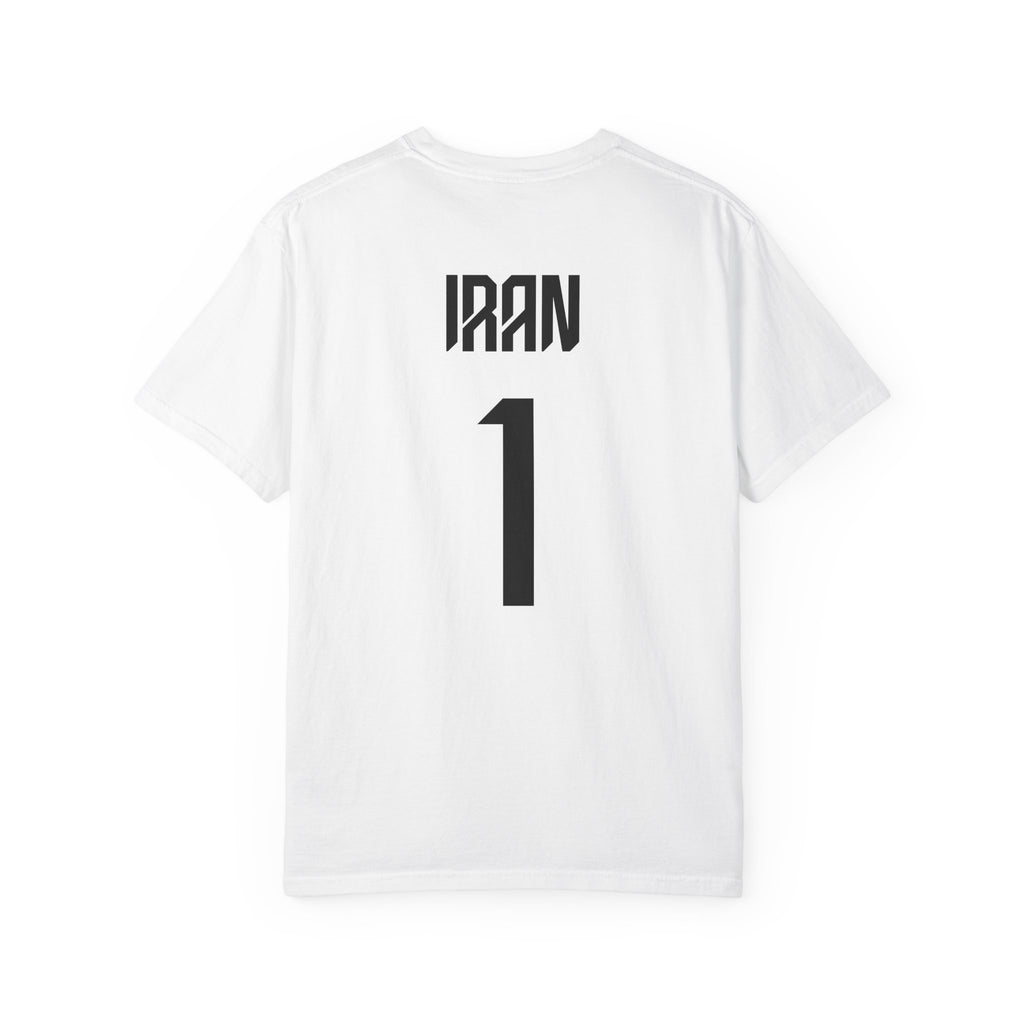 #1 MY FLAG - Iranian Blood T-shirt | IRAN 1 back number