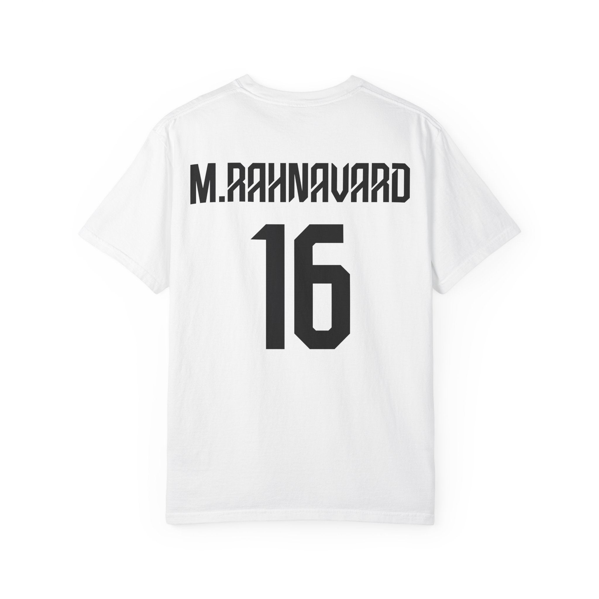 #16 MY FLAG - Iranian Blood T-shirt |MAJIDREZA RAHNAVARD 16 back number