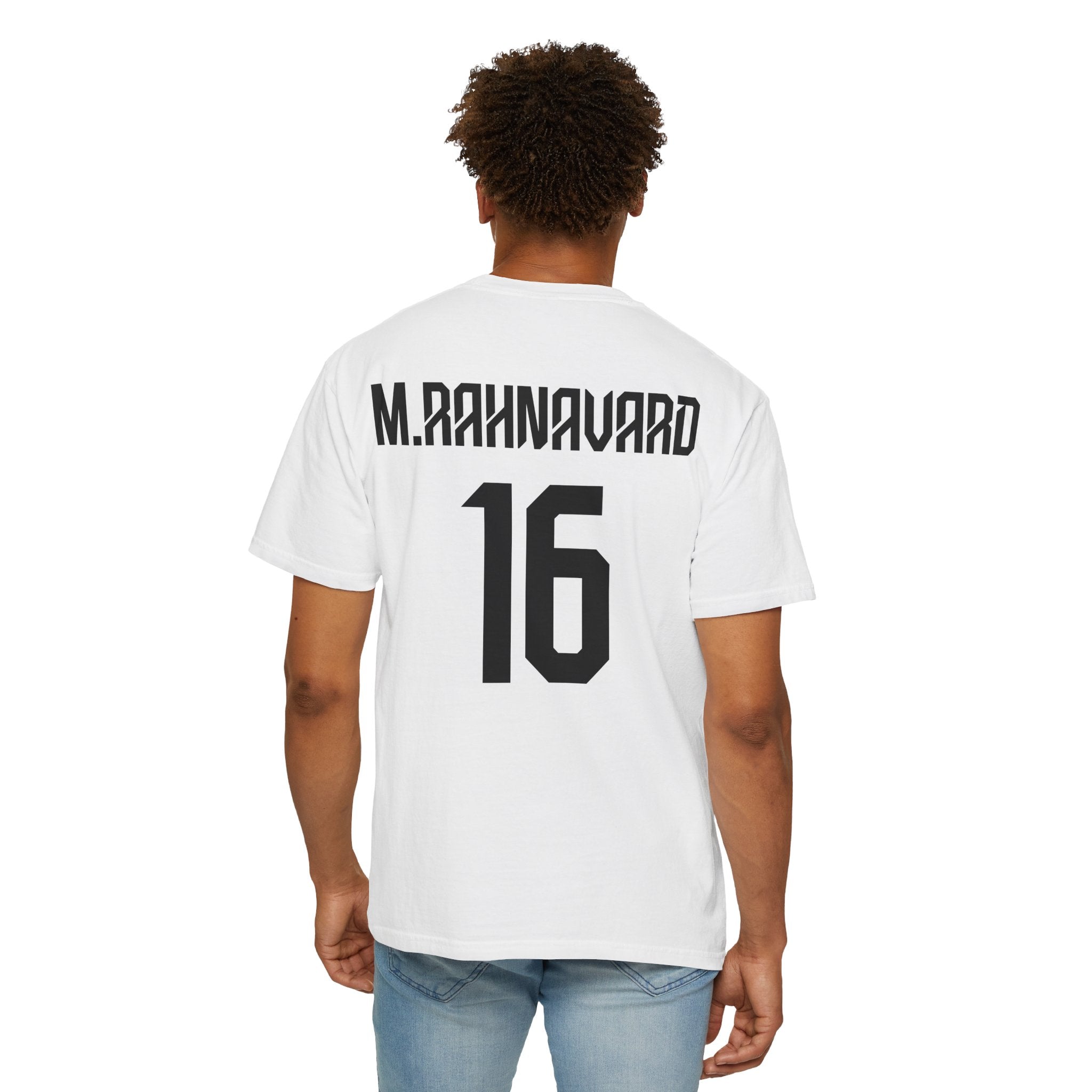 #16 MY FLAG - Iranian Blood T-shirt |MAJIDREZA RAHNAVARD 16 back number