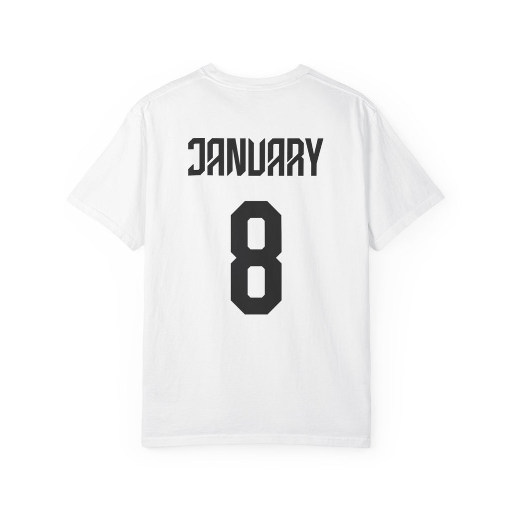 #8 MY FLAG - Iranian Blood T-shirt | JANUARY 8 back number