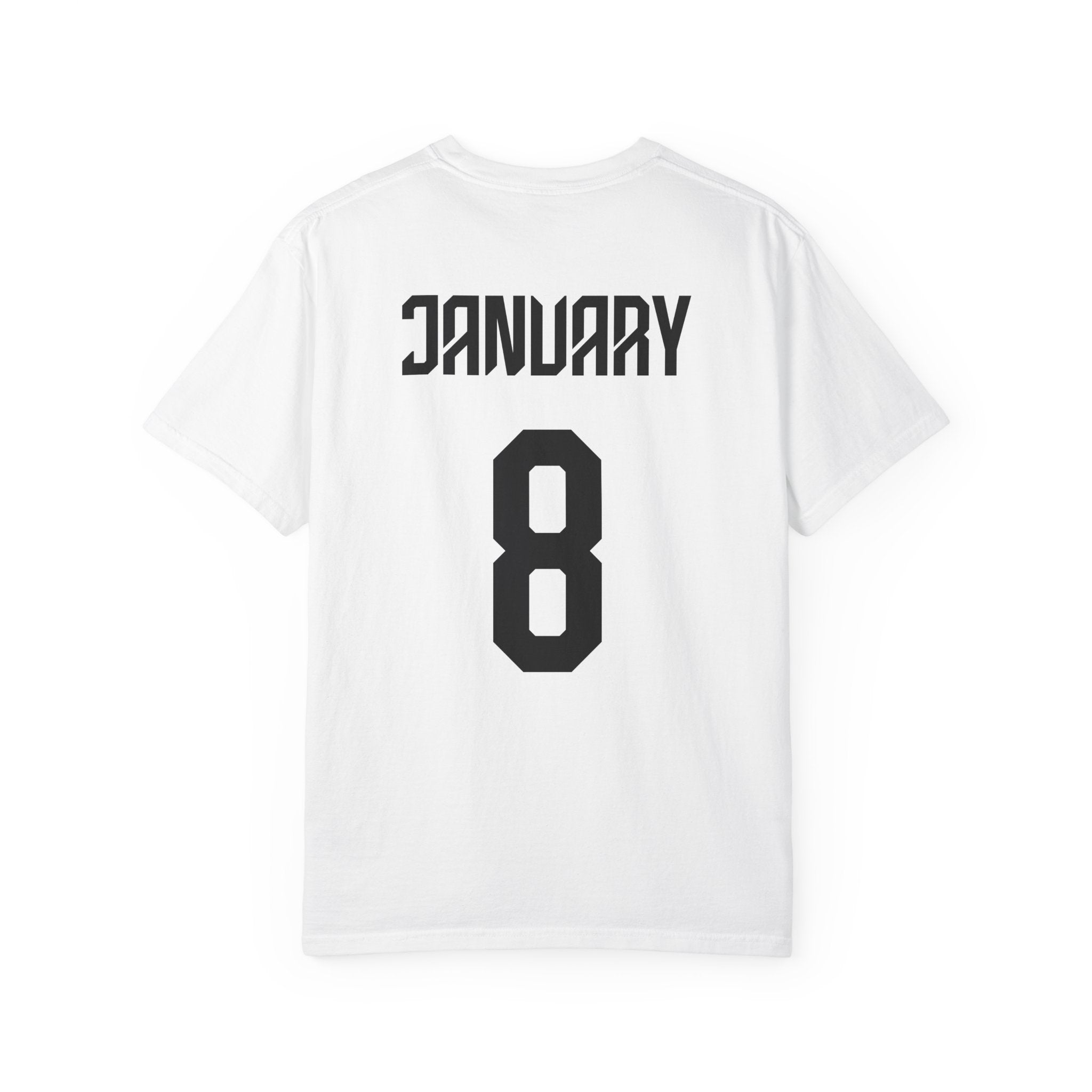 #8 MY FLAG - Iranian Blood T-shirt | JANUARY 8 back number